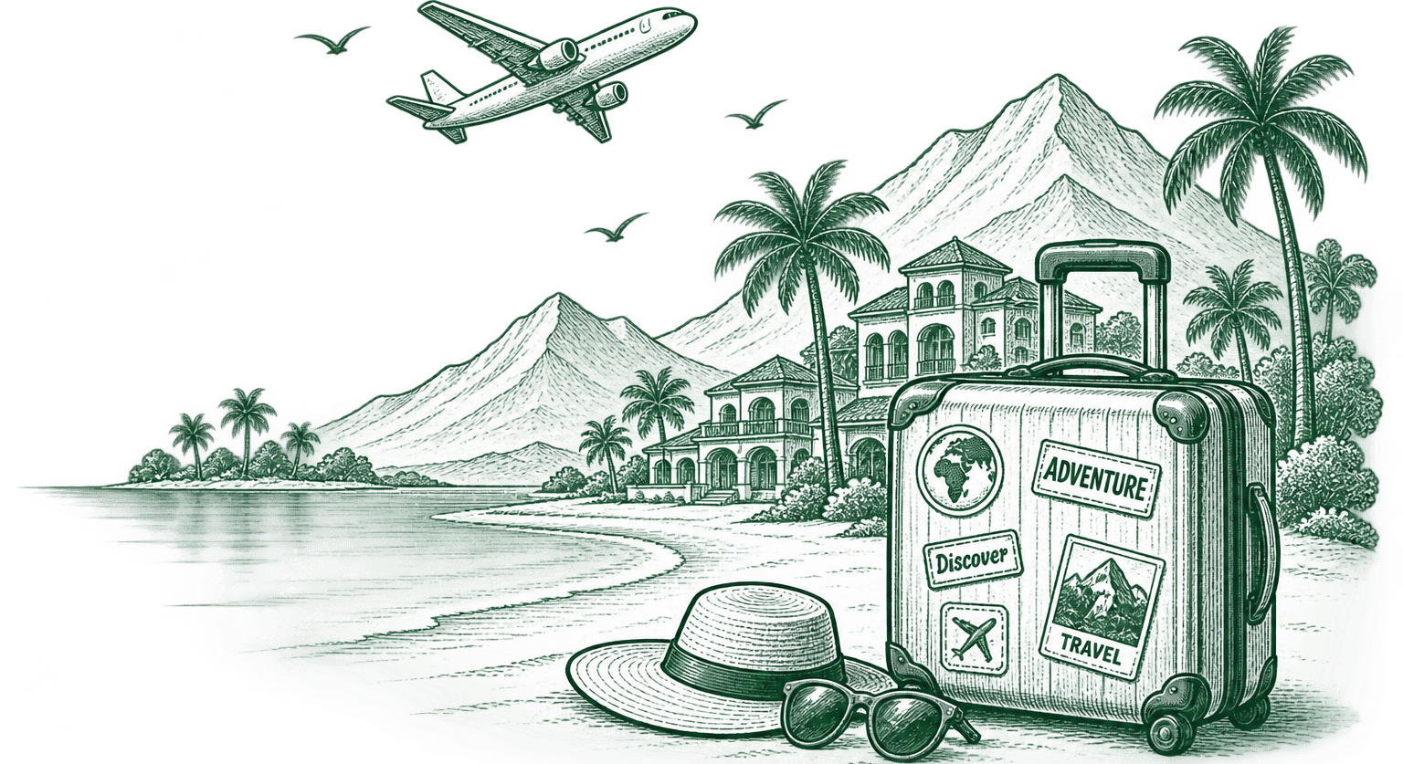 Travel Offers Illustration